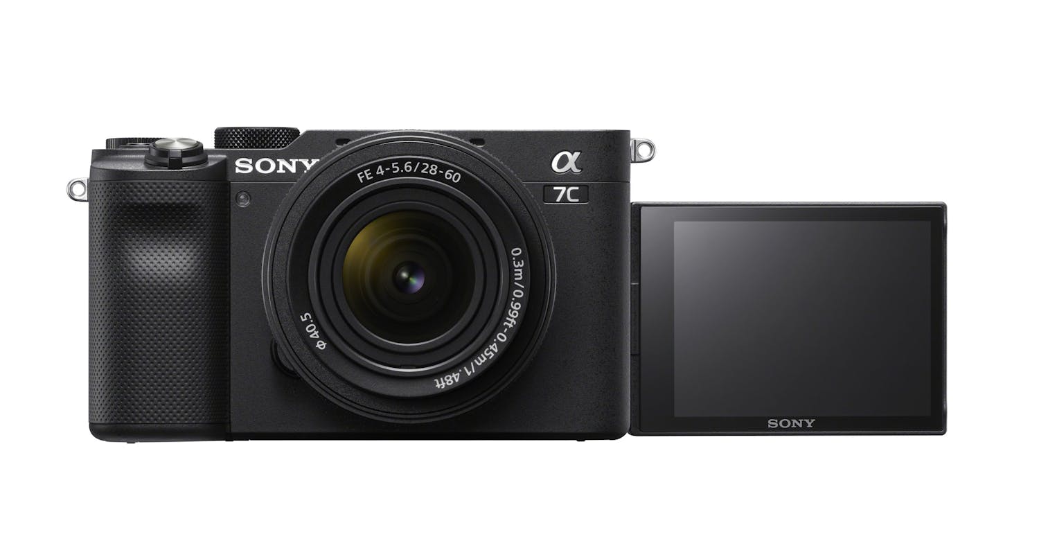 a7c 2860 lcd side front black snord Sony A7C